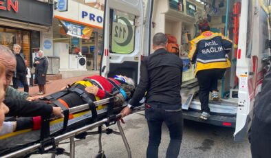 Motosiklet yayaya çarptı… Yaşlı kadın…