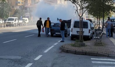 Seyir halinde alevlere teslim oldu…