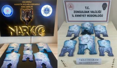 Ereğli’de büyük operasyon… Tam 7 kilo…