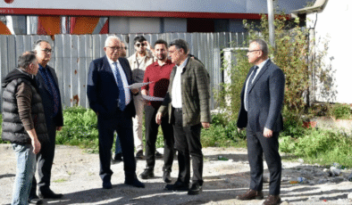 Eski Belediye binasının alanına yeni düzenleme…