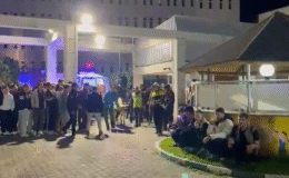 Öğrenci yurdunda hareketli saatler…