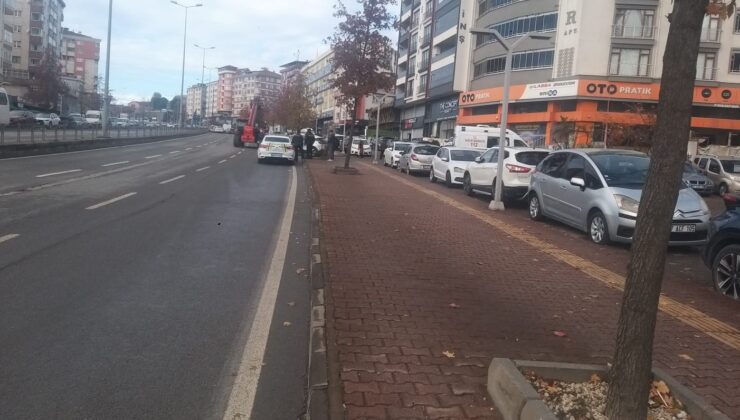 Ambulans ile motosiklet çarpıştı…