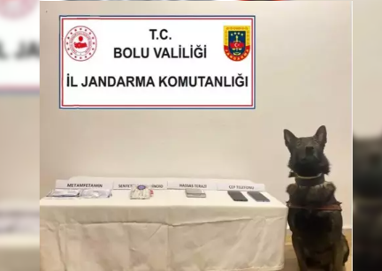 Saklanan U*uşturucuyu narkotik köpeği buldu…