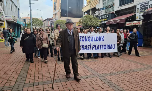 Zonguldak’ta kadın cinayetlerine tepki yürüyüşü…