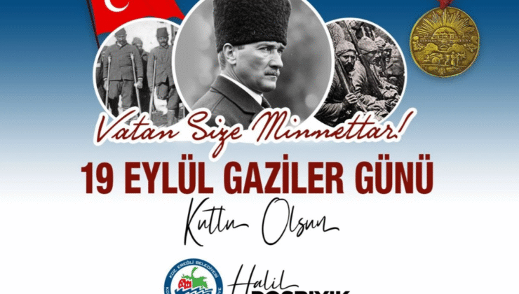 Başkan Posbıyık, Gaziler gününü kutladı…
