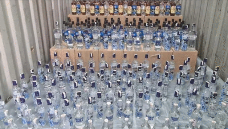 İçki kaçakçılığı operasyonu: Çok sayıda şüpheli yakalandı…