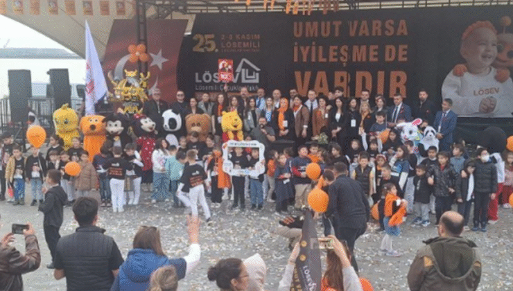 LÖSEV Türkiye’nin altın kalbidir…